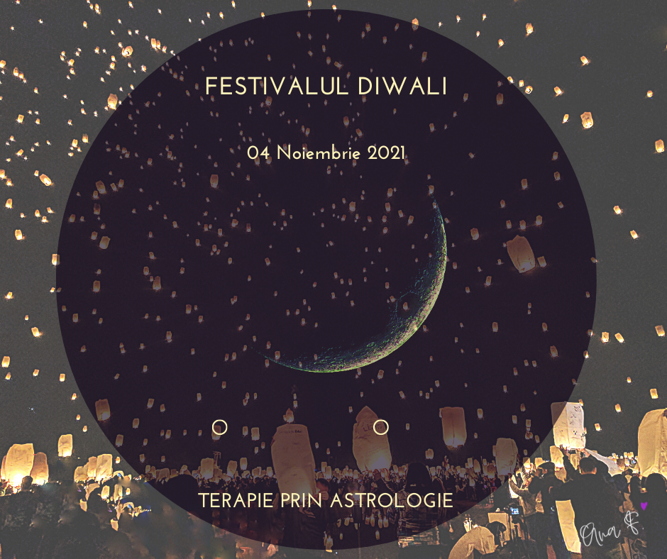 Festivalul Diwali și Luna Nouă în Scorpion